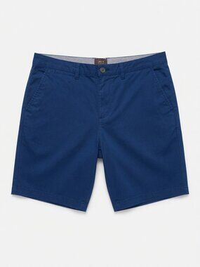 JACHS NY Men's Classic Navy Blue Chino Shorts - Size 36